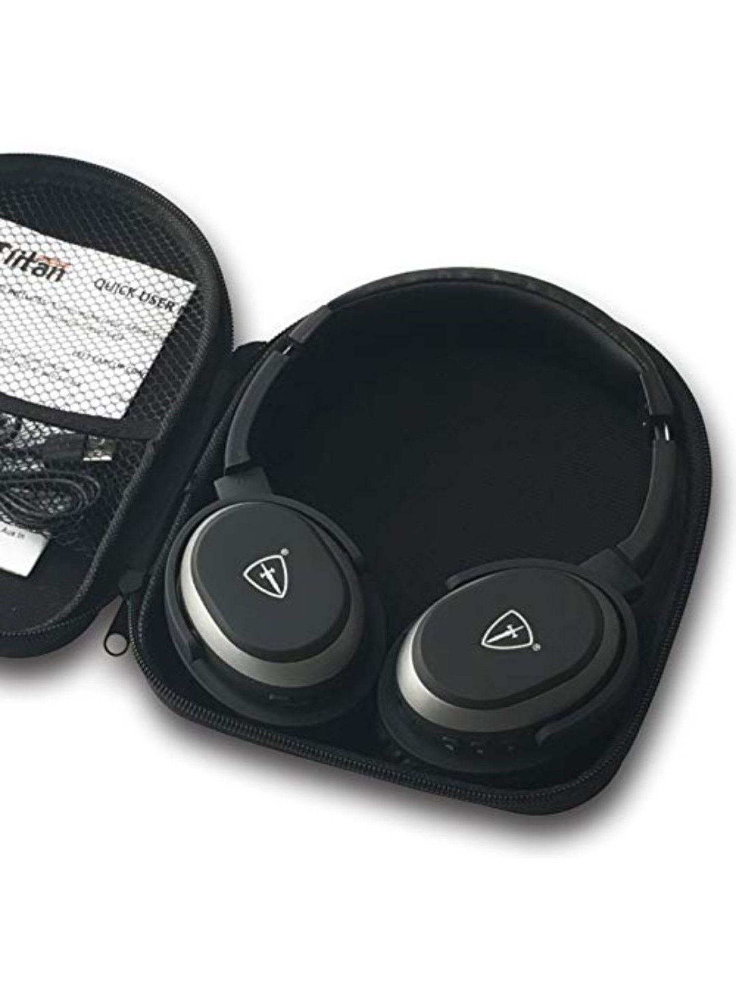 Major IV On Ear Wireless Bluetooth Headphone with Microphone (Black, True Wireless)