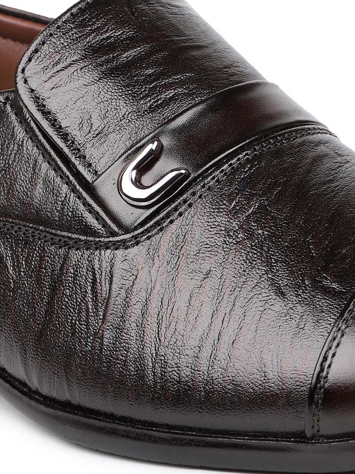 Privo by Inc.5 Men's Wine Formal Shoes