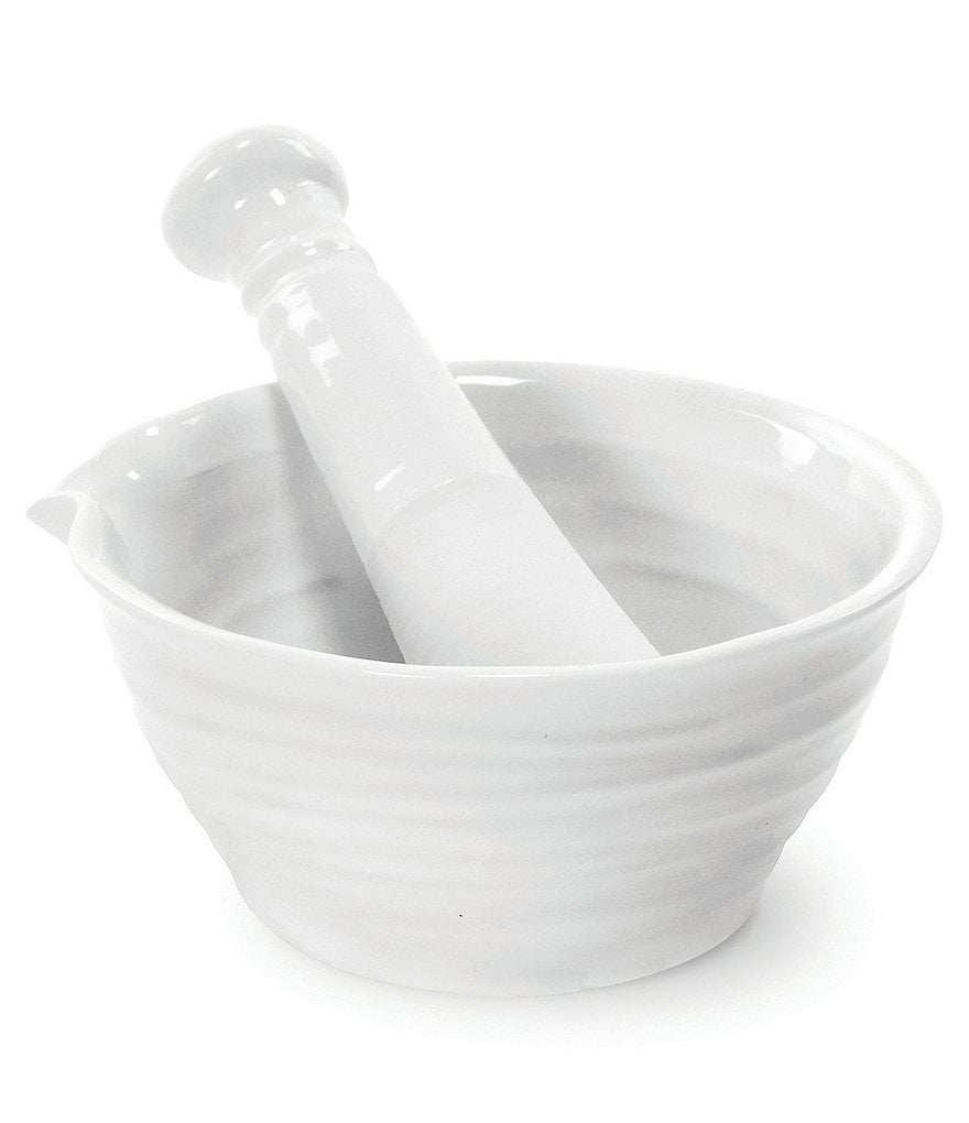 Sophie Conran for Portmeirion White Mortar and Pestle Set