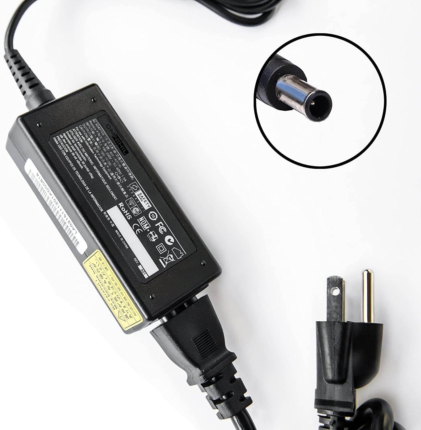 Omnihil AC/DC Adapter Compatible with Samsung HW-F550 - Sound Bar Power Supply Charger Adaptor