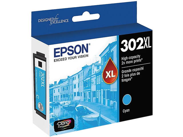 EPSON T302XL220-S Claria Premium 302XL Ink Cyan