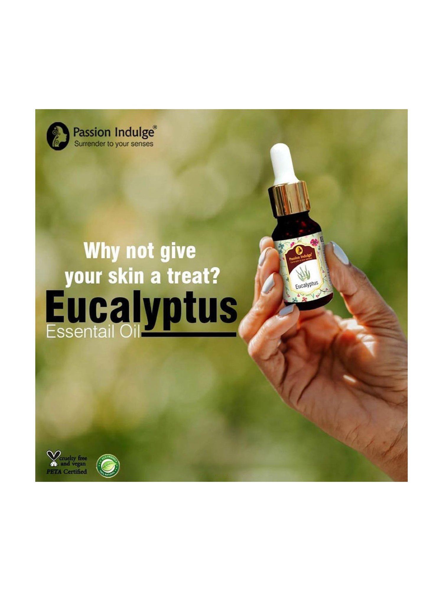 Passion Indulge Eucalyptus Essential Oil - 10 ml
