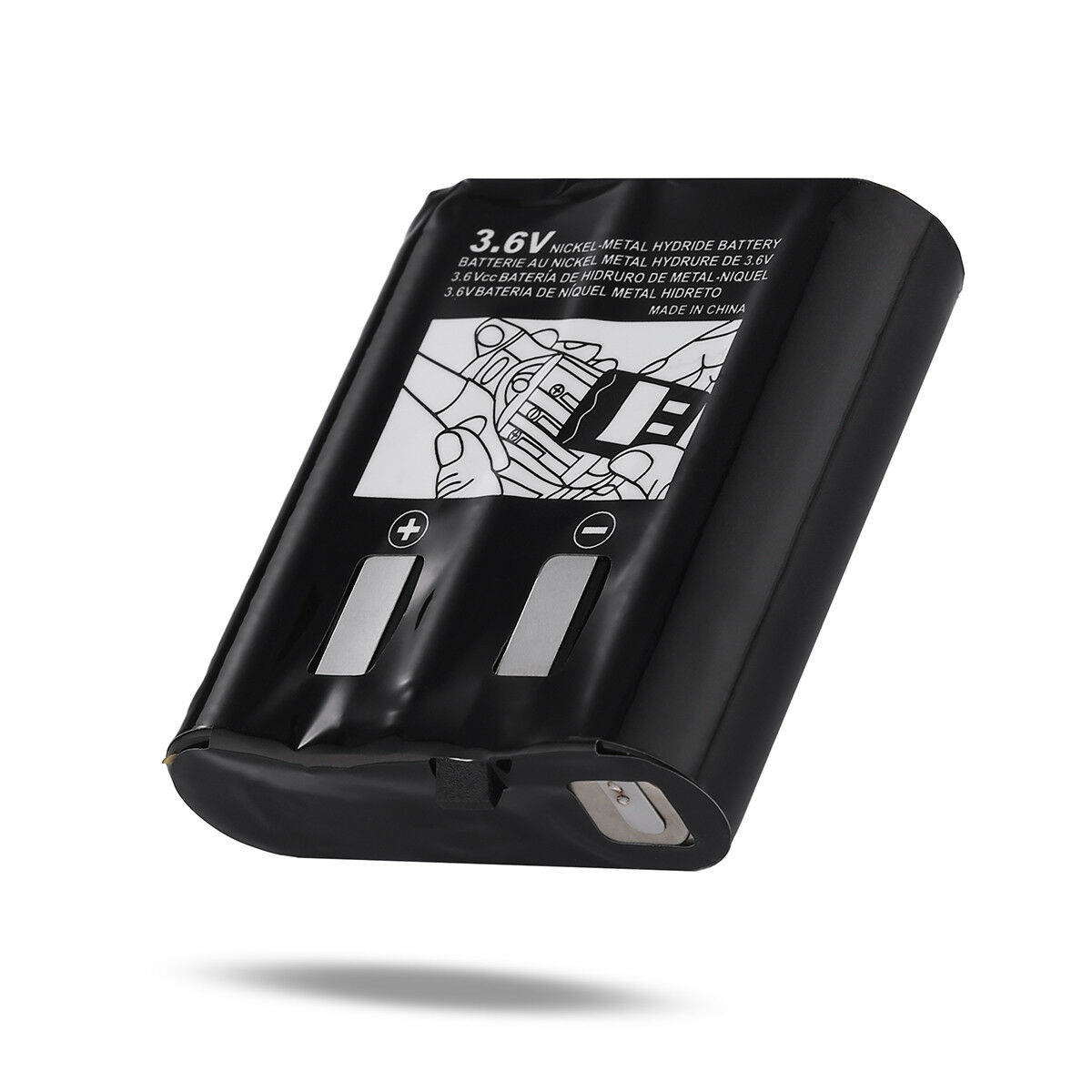 Replacement For  KEBT-071 2-Way Radio Battery 1000mAh 3.6V NiMH 2Pack