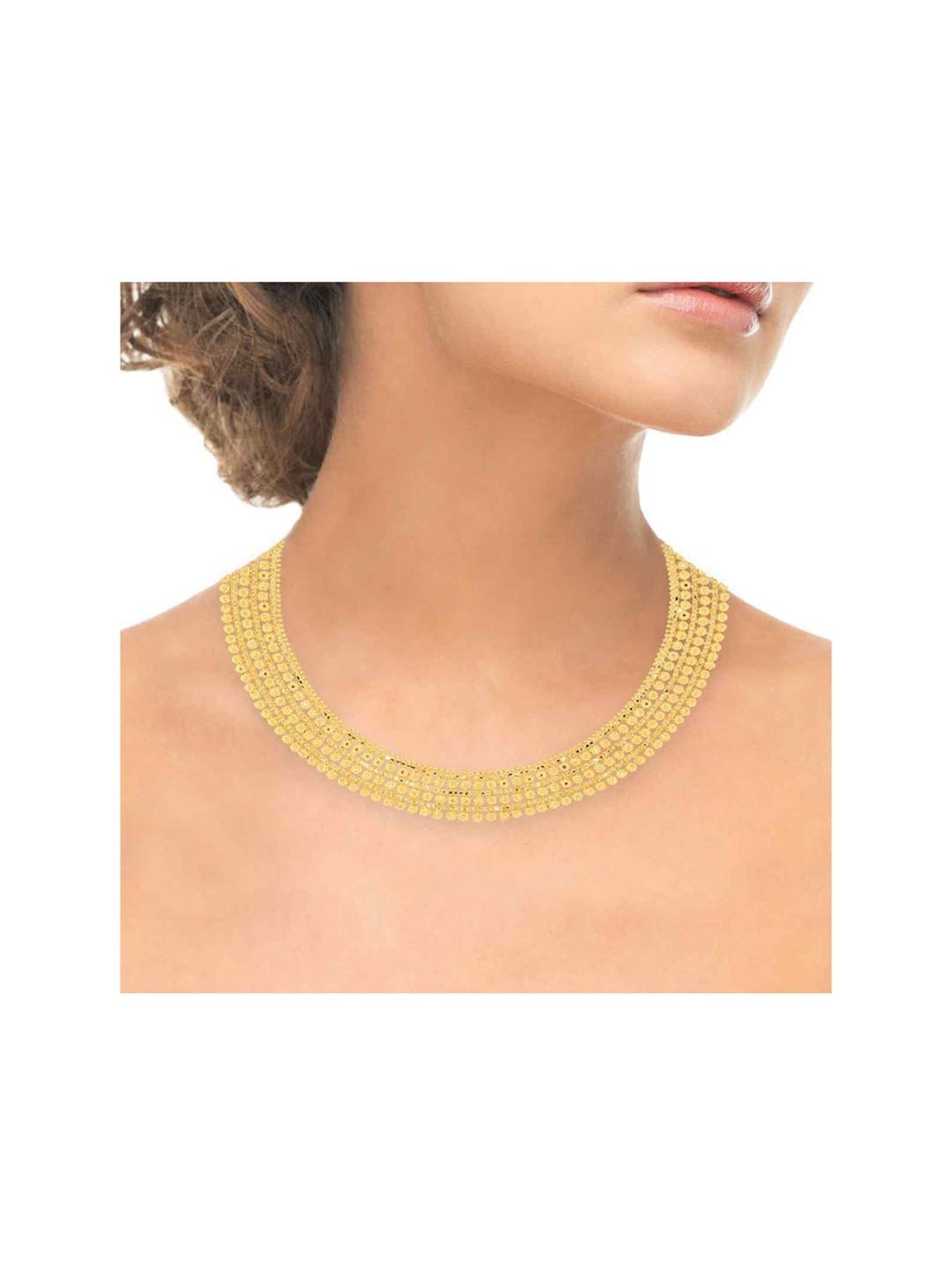 Malabar Gold and Diamonds 22k Gold Necklace for Women