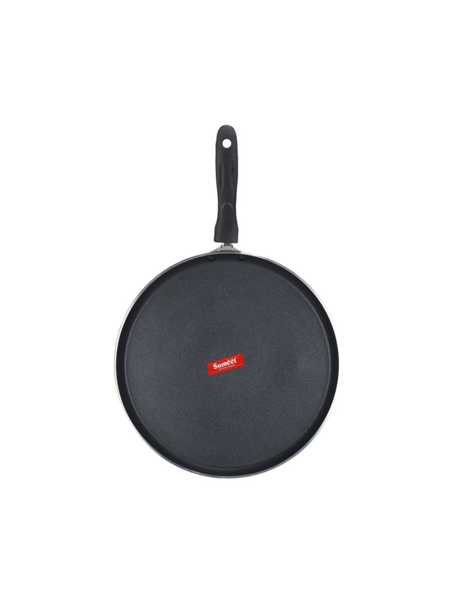 Sumeet Gold Series Pre Seasoned Cast Iron Concave Tawa for Roti 27cm 1.8kg, Gas & Induction-Friendly