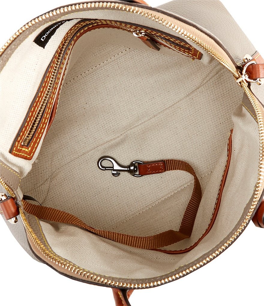 Dooney & Bourke Pebble Collection Domed Satchel Bag