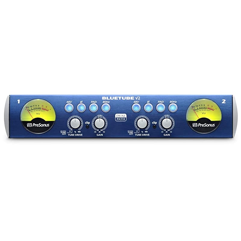 BlueTube DP V2 2-channel Mic/Instrument Tube Preamp