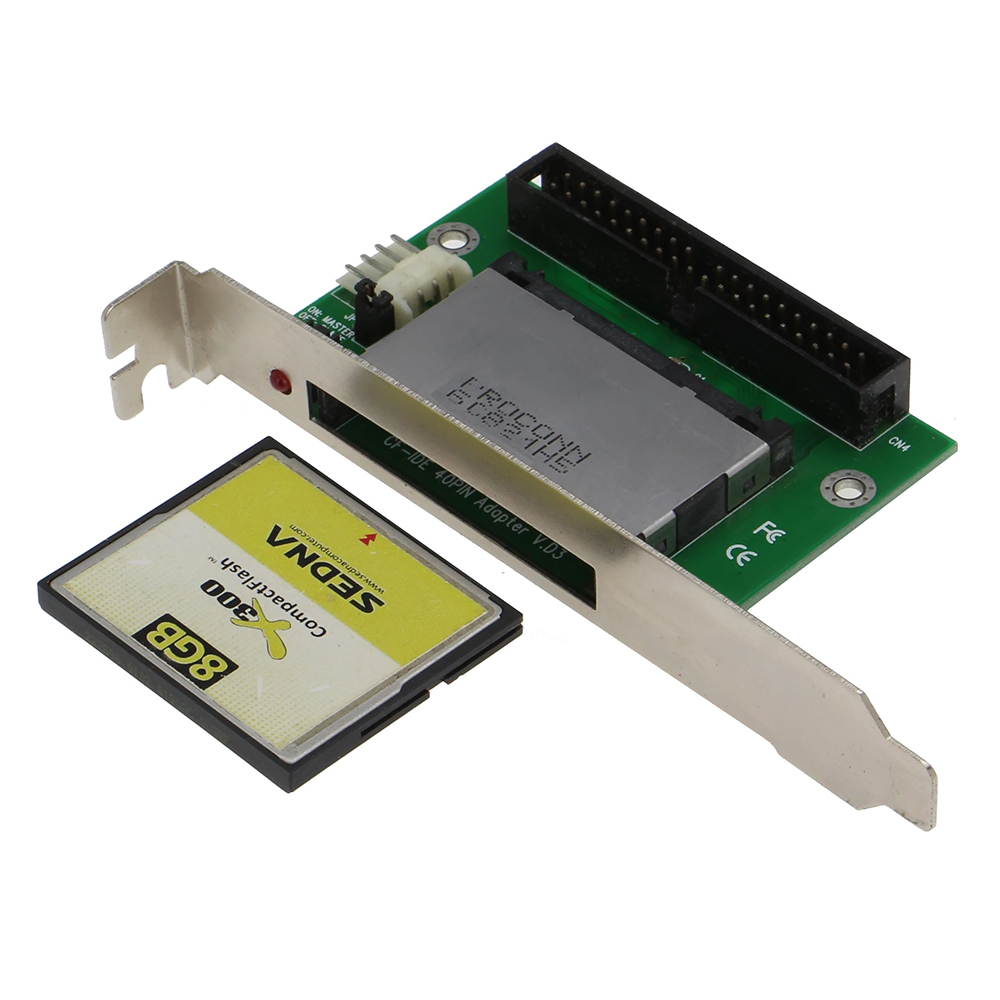 SEDNA - SE-MP-CF-IDE-01 Compact Flash to IDE  PCI Mounting Bracket Adapter