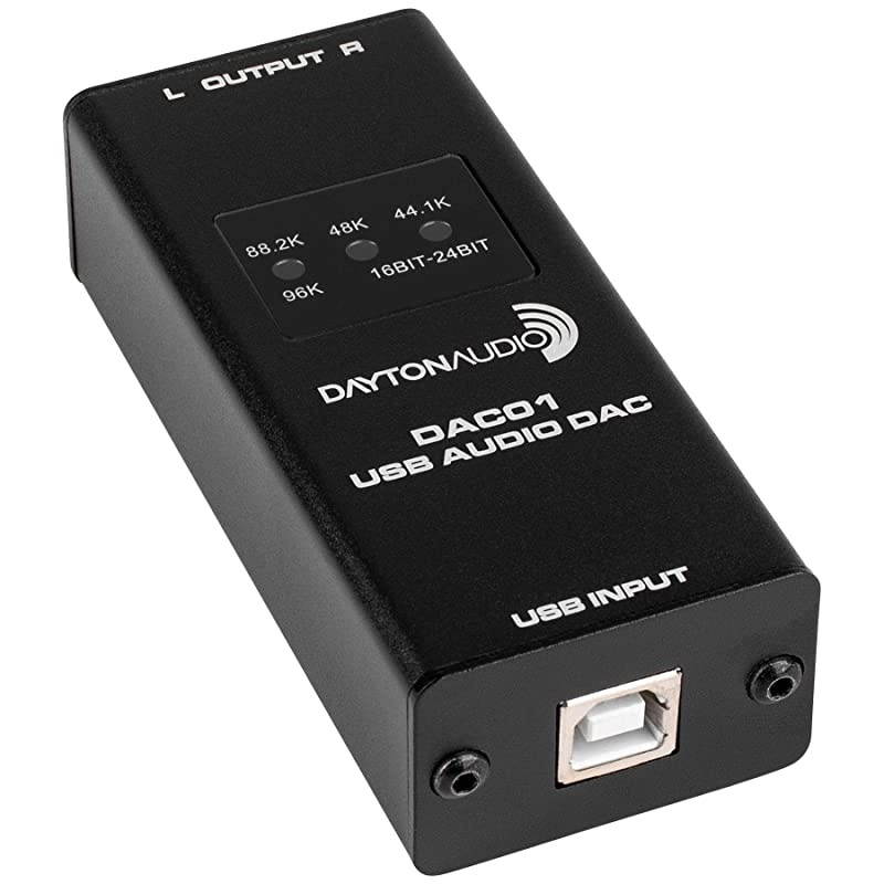 DAC01 USB Audio DAC 24bit96 kHz RCA Output