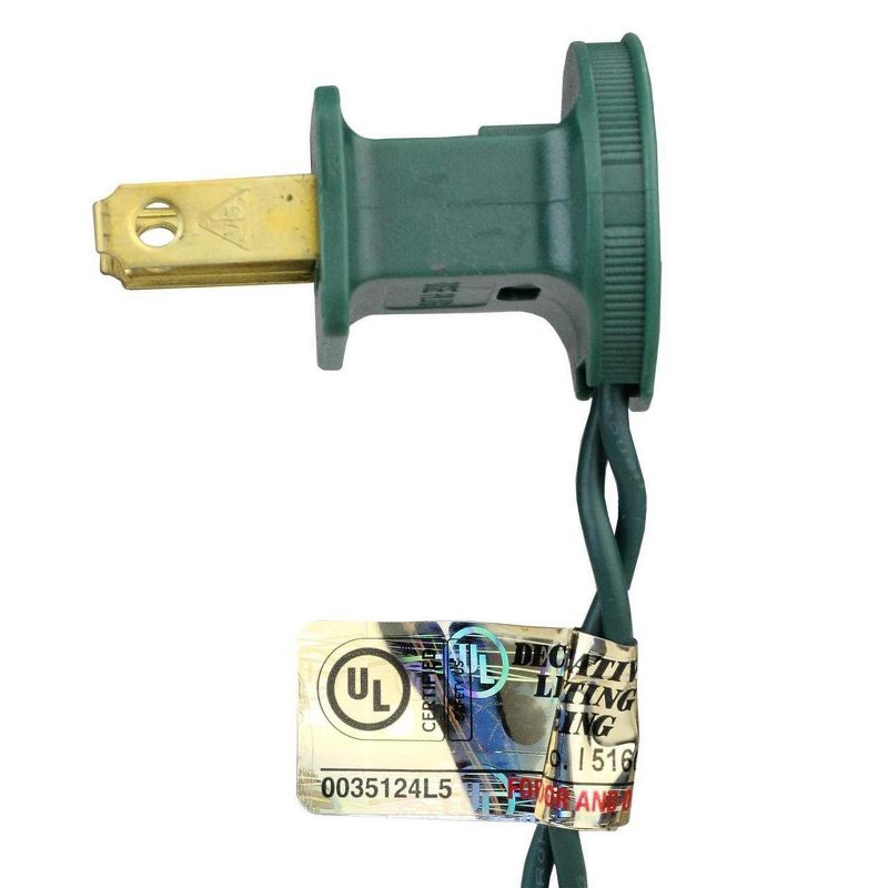 Brite Star 100-Count Red Mini Christmas Light Set, 49.6ft Green Wire