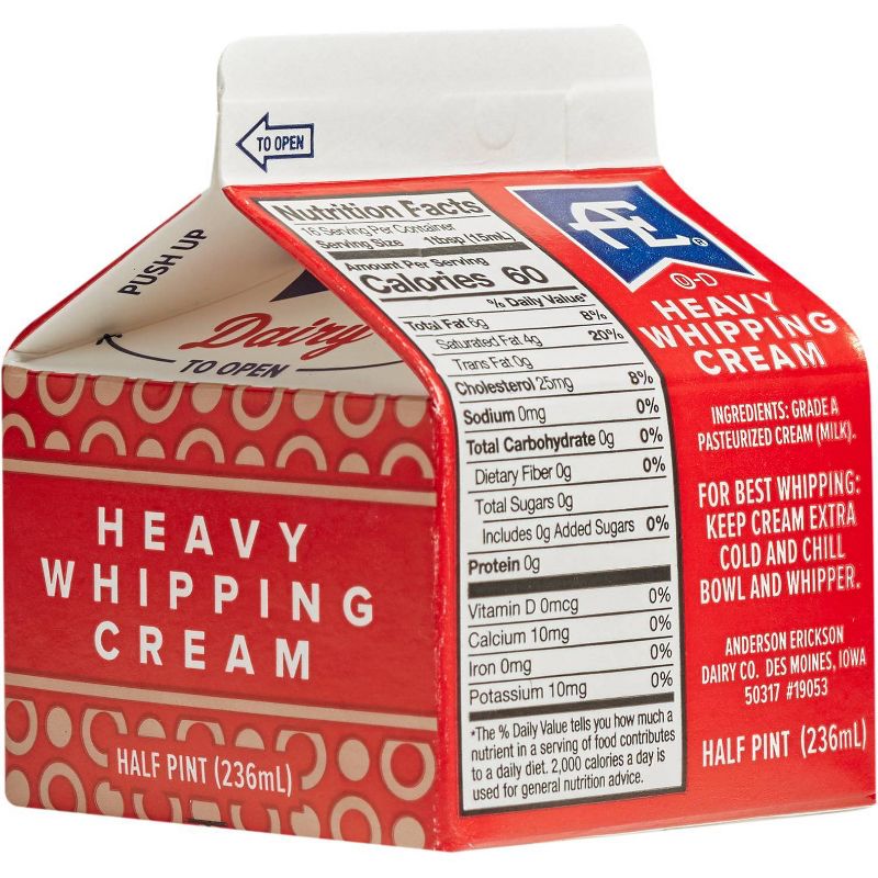 Anderson Erickson Heavy Whipping Cream - 0.5pt