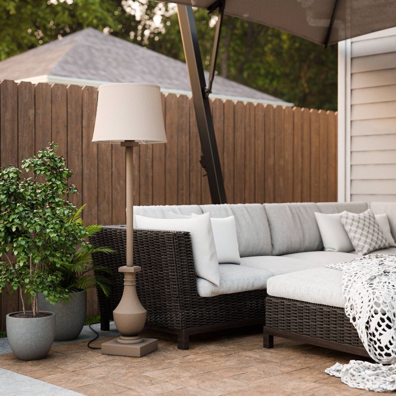 1 Light Outdoor Post Mount Black - Aurora Lighting