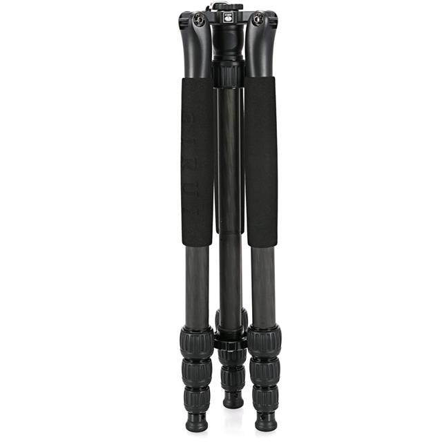 Sirui N-1204SK NS Series Universal Carbon Fiber Tripod/Monopod, 26.4 lb Capacity