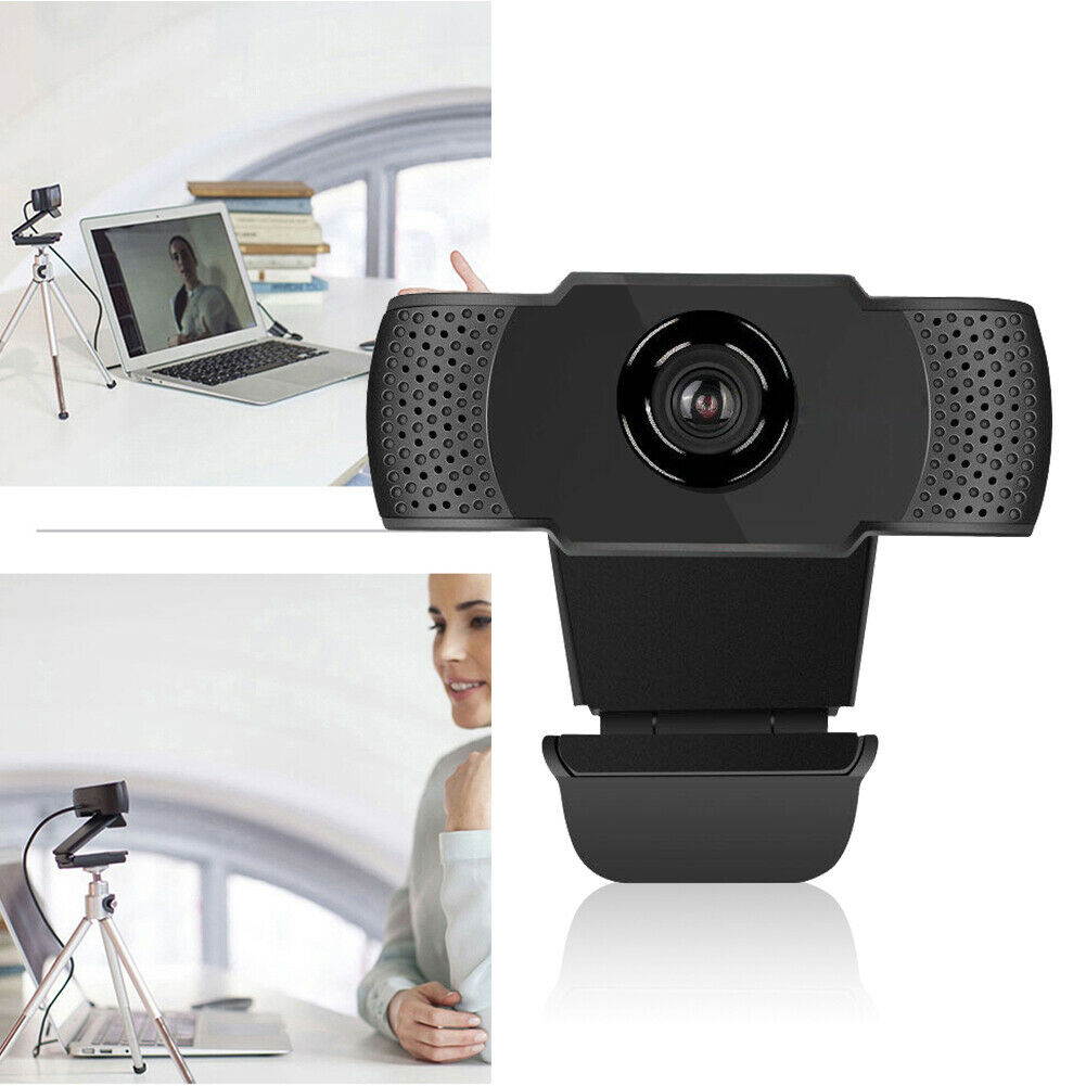 USB Digital Live Webcam Clip On Chat Notebook Stereo Audio High Definition