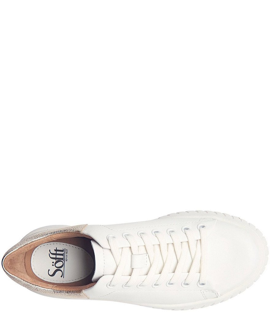 Sofft Parkyn Leather Lace-Up Sneakers