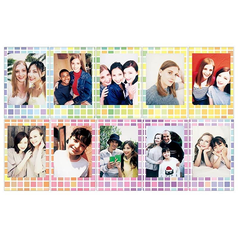 Instax Mini Stained Glass Instant Film 10 Shots +  Instax Mini Shiny Stars Instant Film 10 Shots