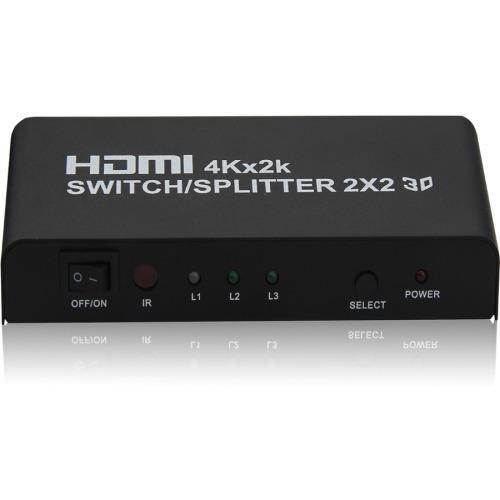 4Xem 2 Port Hdmi 4K Splitter