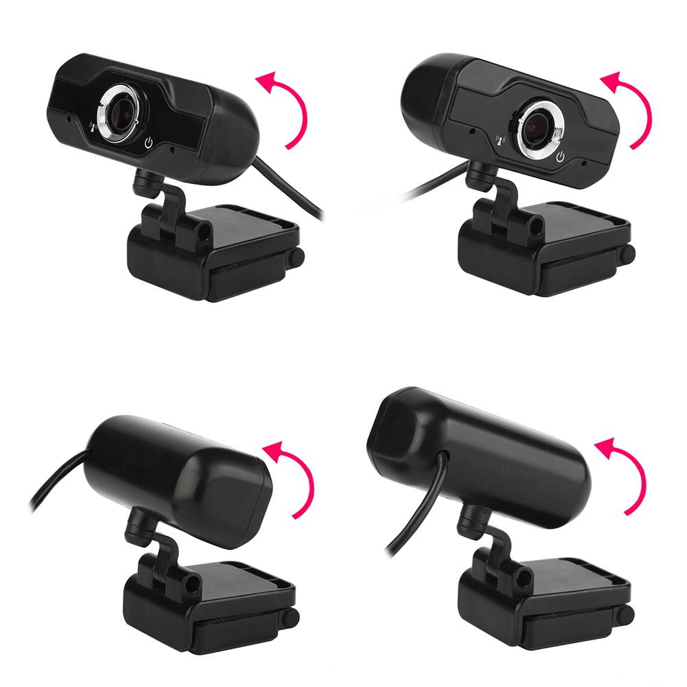 1080P Web Cam HD Camera Webcam with Mic Microphone for Computer PC Laptop Notebook