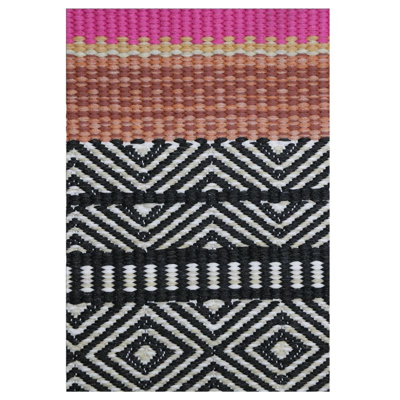 9' x 12' Outdoor Rug Global Pink Stripe - Opalhouse™