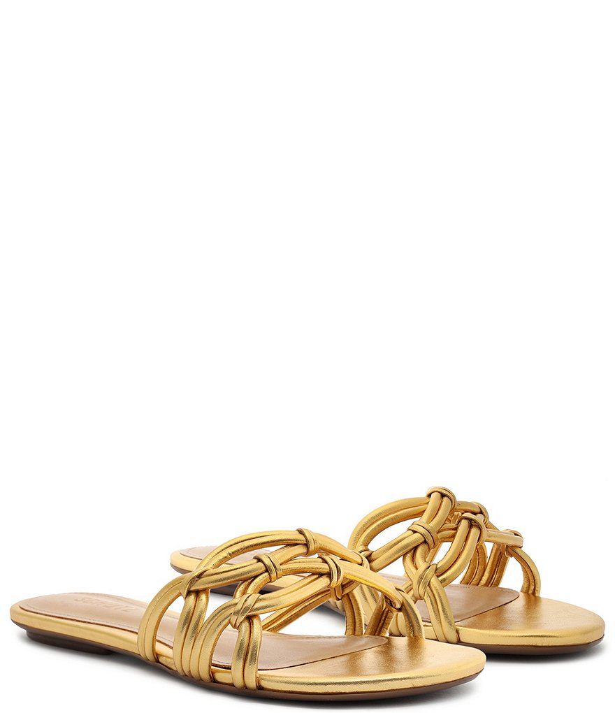 Schutz Soffy Flat Slide Sandals