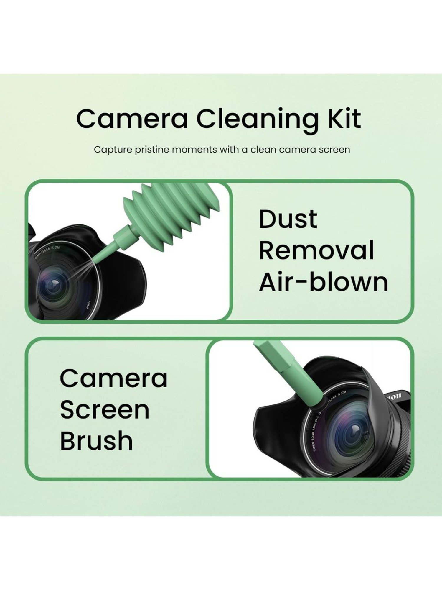 GRIPP 4 in 1 Professional Screen Cleaner Kit Includes Screen Cleanser Spray 150ml (Blue)