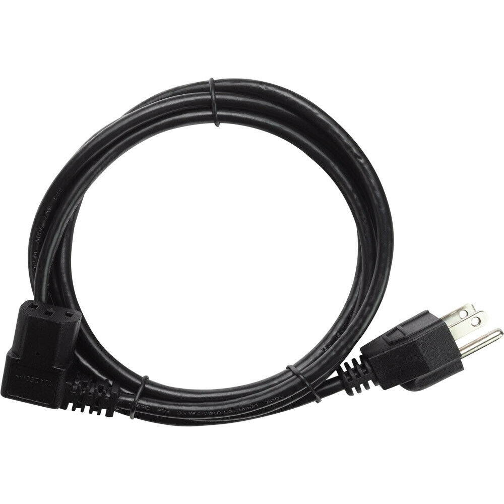 RIGHT ANGLE POWER CORD , GATEWAY, COMPAQ, IBM,  - 3 PRONG AC POWER CORD