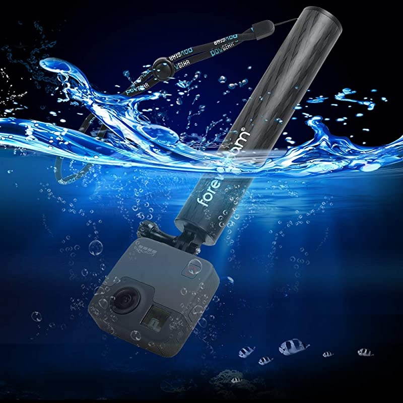 Hand Grip for Action CameraWaterproof Carbon FiberCompatible GoPro Hero 8765 DJI OSMO Sports Camera Akaso Geekpro Xiaomi Yi Action Cameras