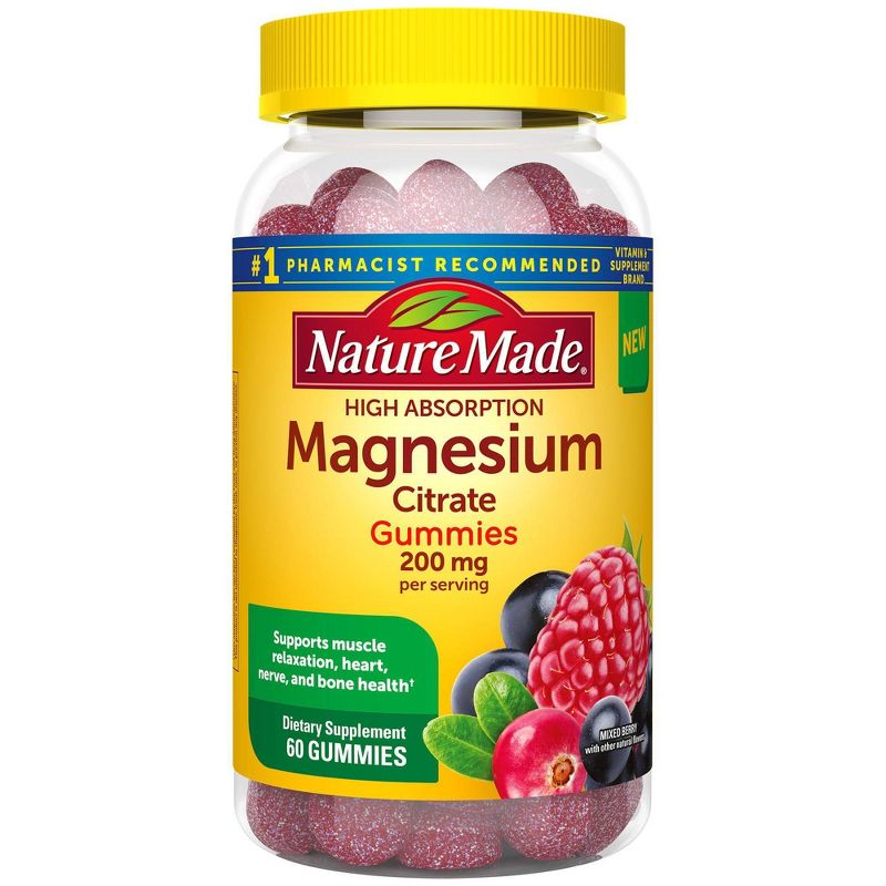 Nature Made Magnesium Citrate Gummies - 60ct