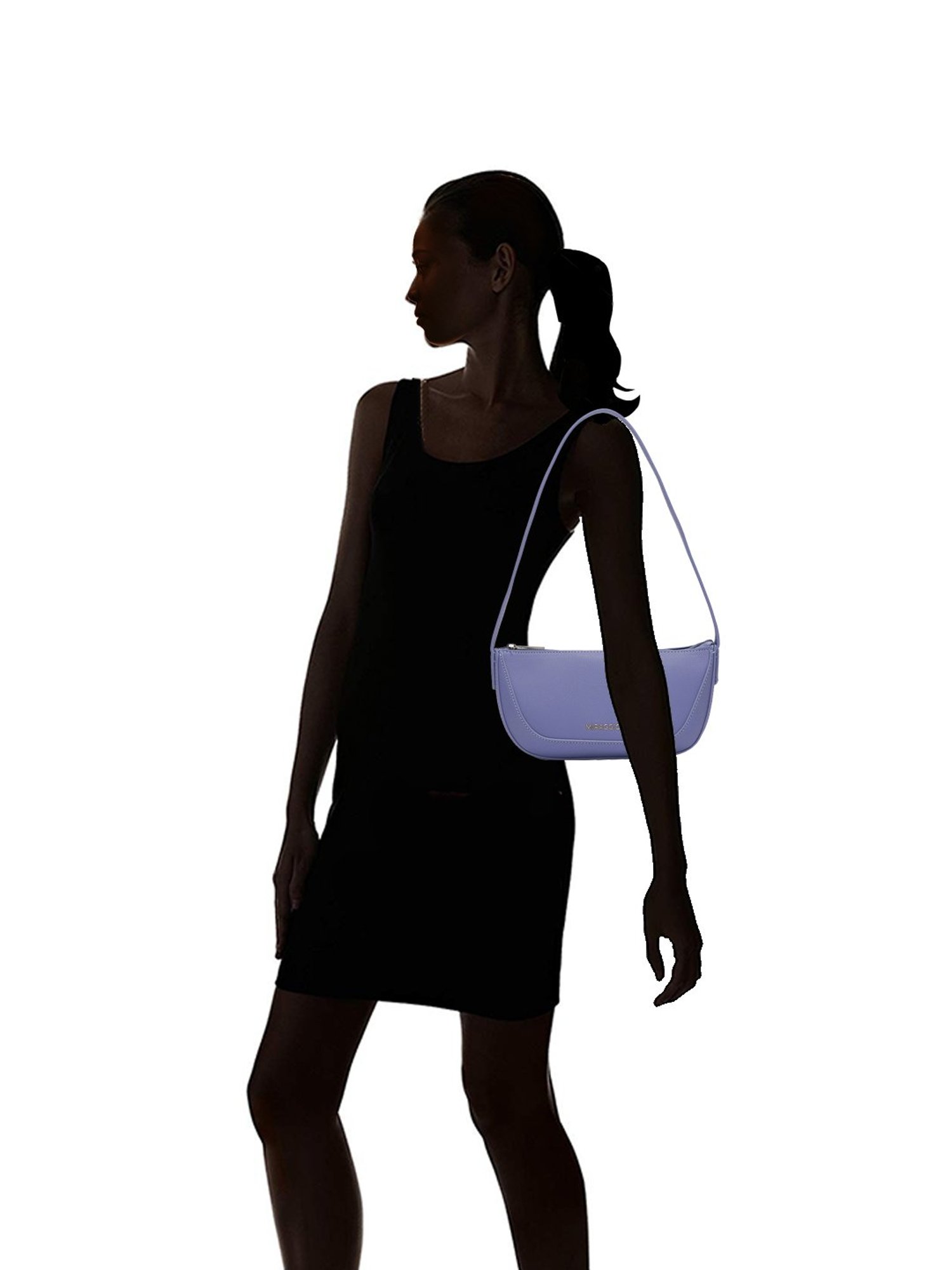 Miraggio Freya Purple Solid Small Shoulder Handbag