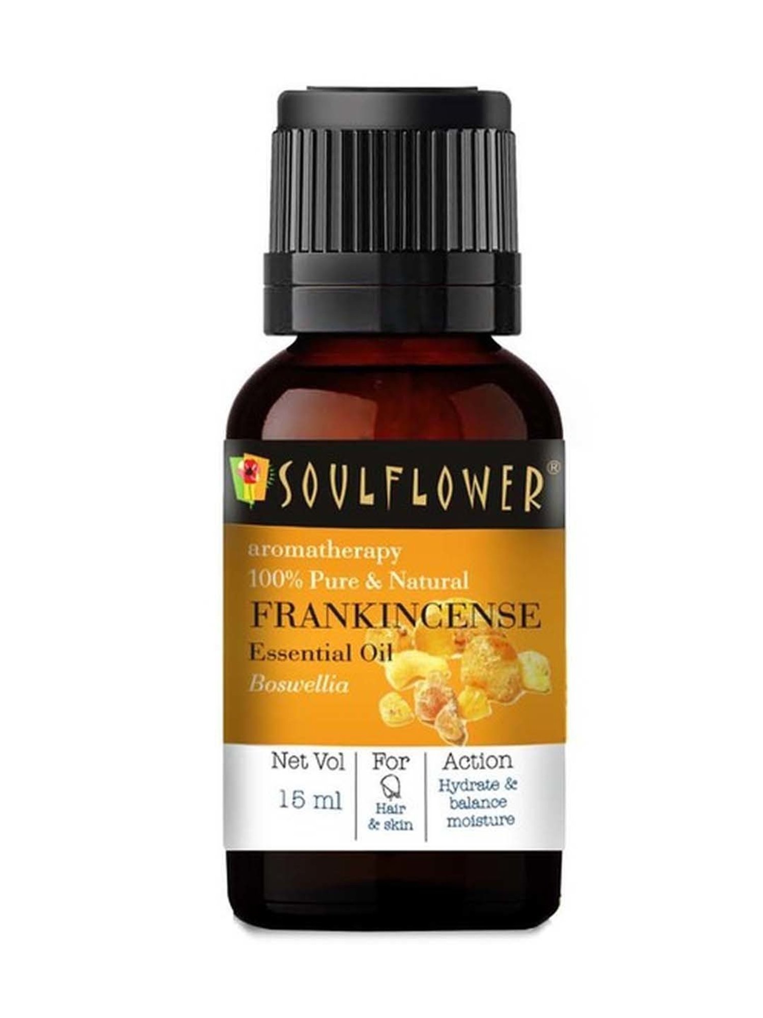 Soulflower Frankincense Essential Oil - 15 ml
