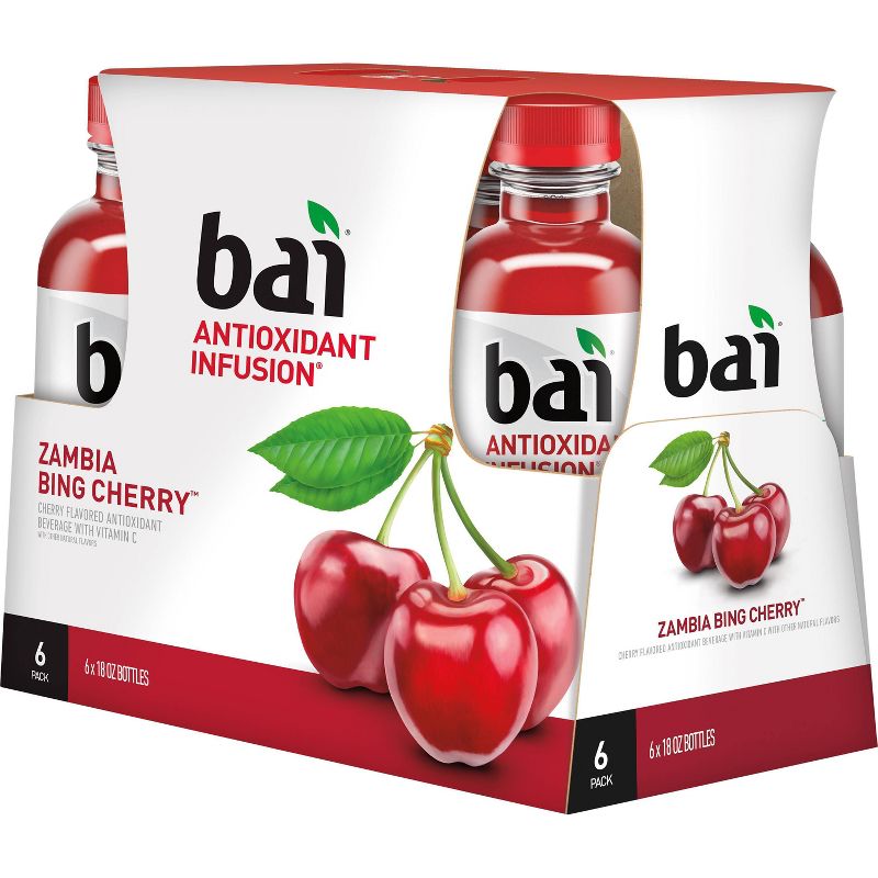 Bai Bing Cherry Flavored Water - 6pk/18 fl oz Bottles