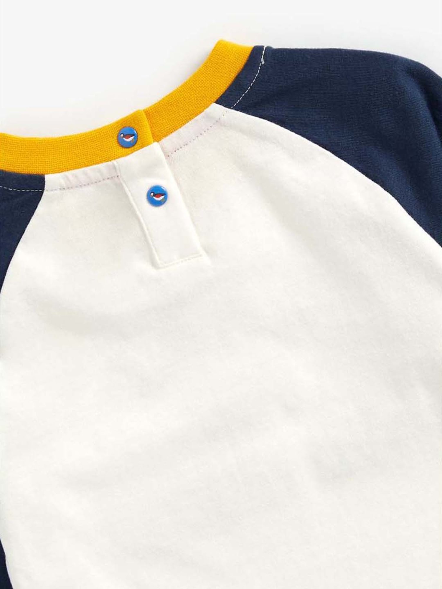 Mothercare Kids Multicolor Cotton Color Block Full Sleeves T-Shirt