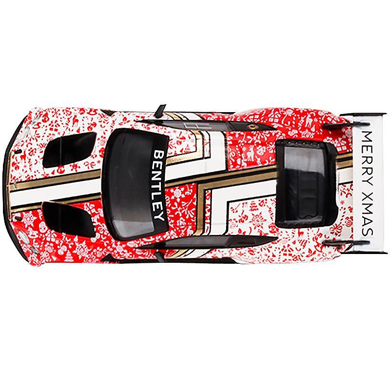 Bentley Continental GT3 RHD "Christmas Edition 2020" by Bentley Designer Philip Dean 1/64 Diecast Model by True Scale Miniatures