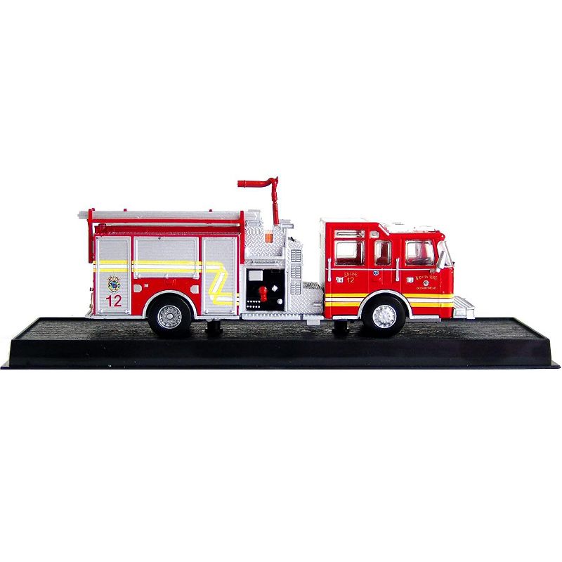 2006 Pierce Dash Top Mount Pumper Fire Engine Red "Wichita Fire Department" (Kansas) 1/64 Diecast Model by Amercom