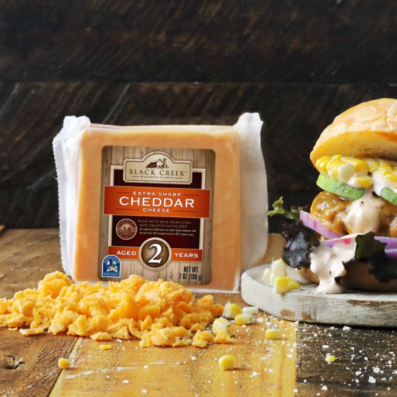 Black Creek Extra Sharp Cheddar Cheese Aged 2 Years - 7oz