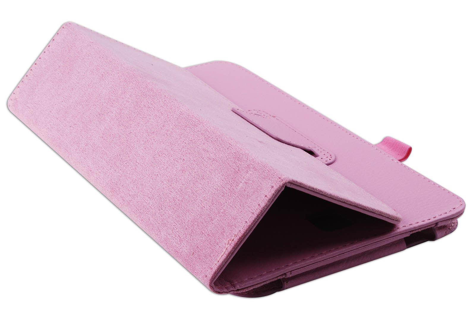 Hellfire Trading Magnetic PU Leather Case Cover for Samsung Galaxy Tab 4 8" T330 - Black