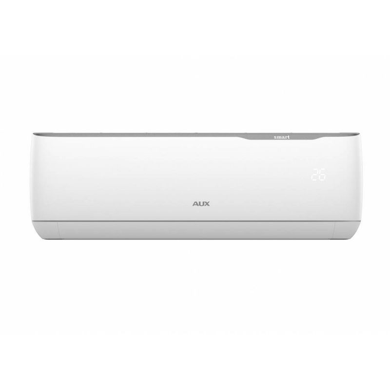 AUX 12000 BTU Ductless Wi-Fi Control 17 SEER 115V 1 Ton 12' Line Set Wall Mount Mini Split Air Conditioner with Heat Pump