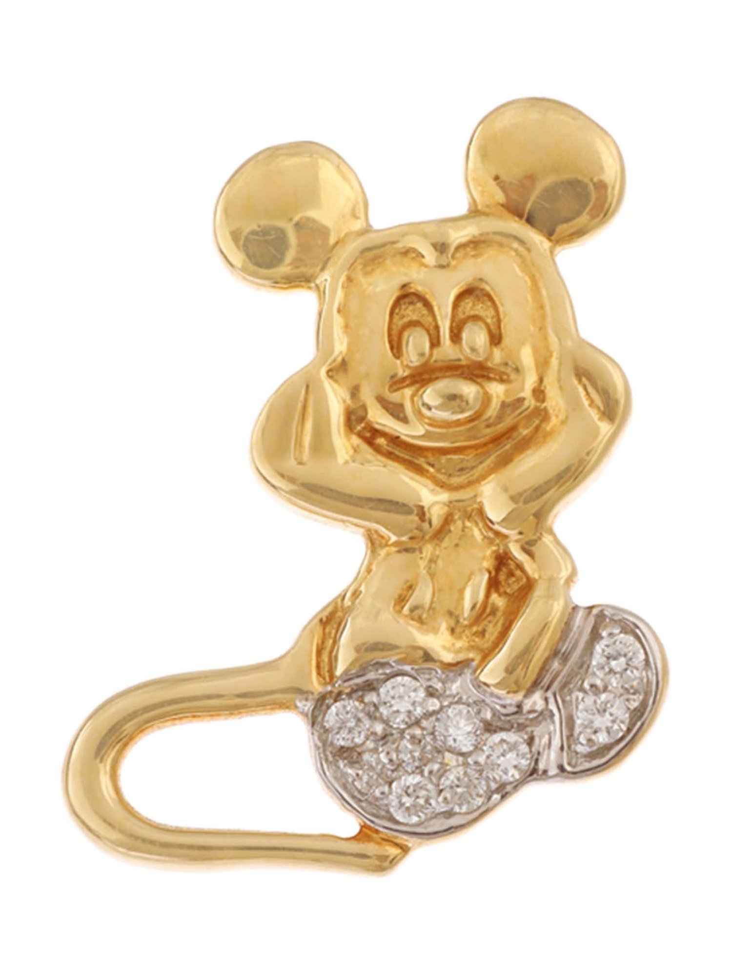 CKC 18k Gold & Diamond Earrings for Women