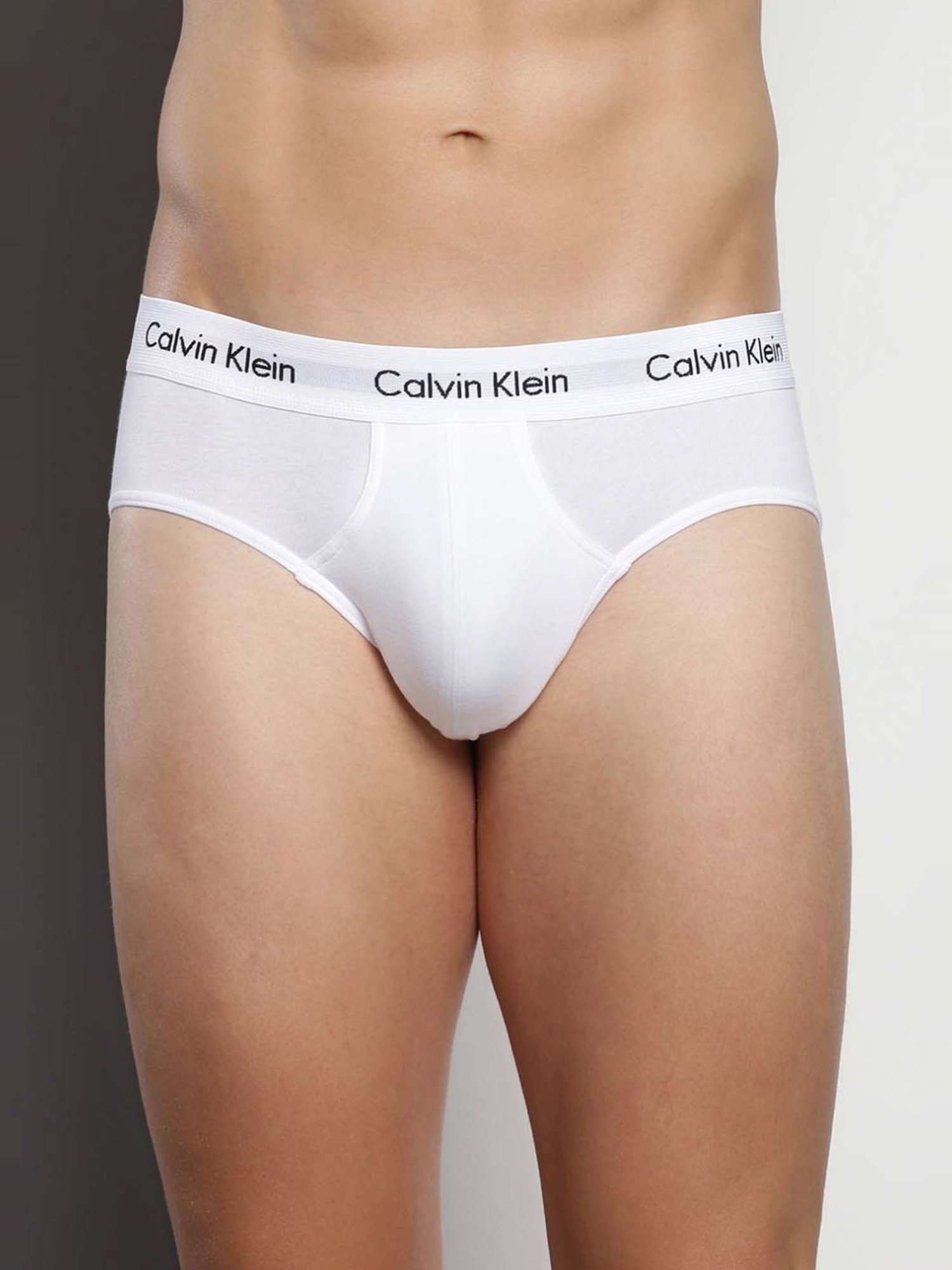 Levi's Grey Cotton Regular Fit Briefs