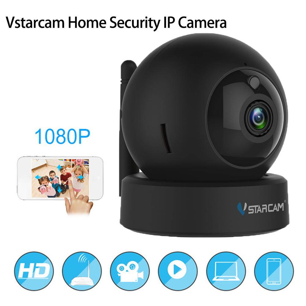 Vstarcam 1080P 2MP IP Camera G43S Wifi Camera Mobile Detection Surveillance Camera infrared Night Vision Two-Way Voice Camera (Maximum Support 128G TF Card)