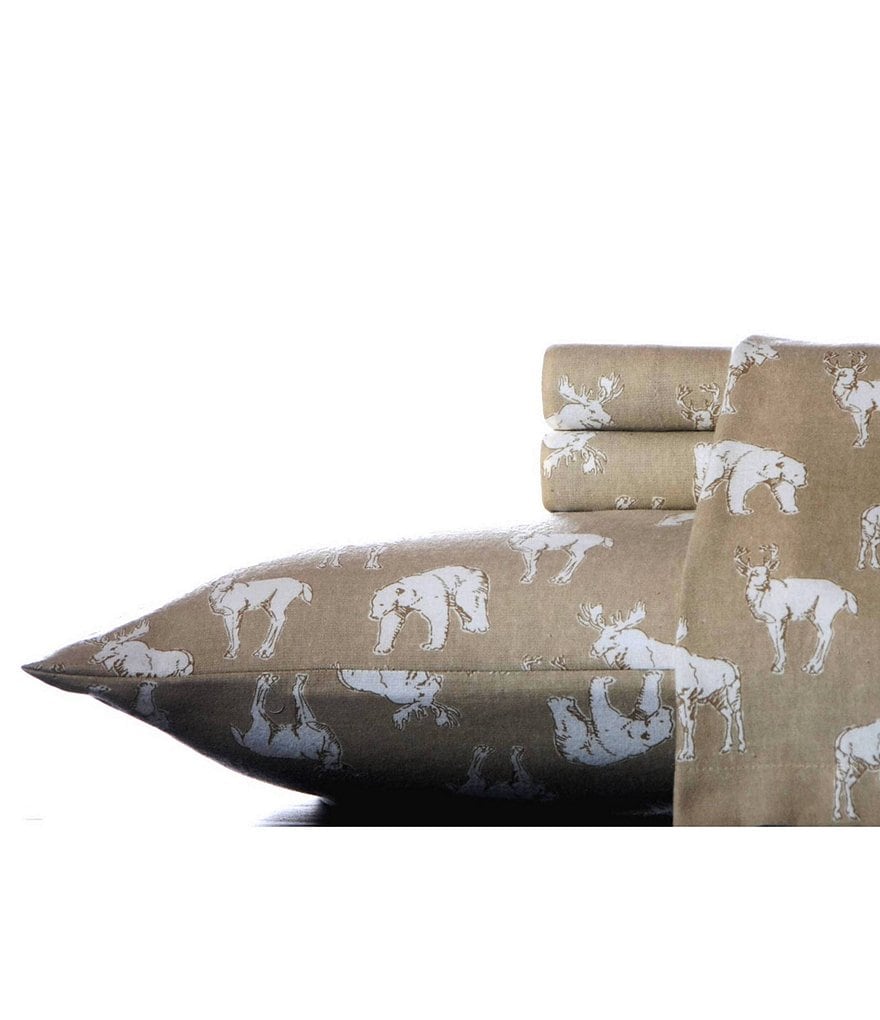 Eddie Bauer Buckhead Ridge Flannel Sheet Set