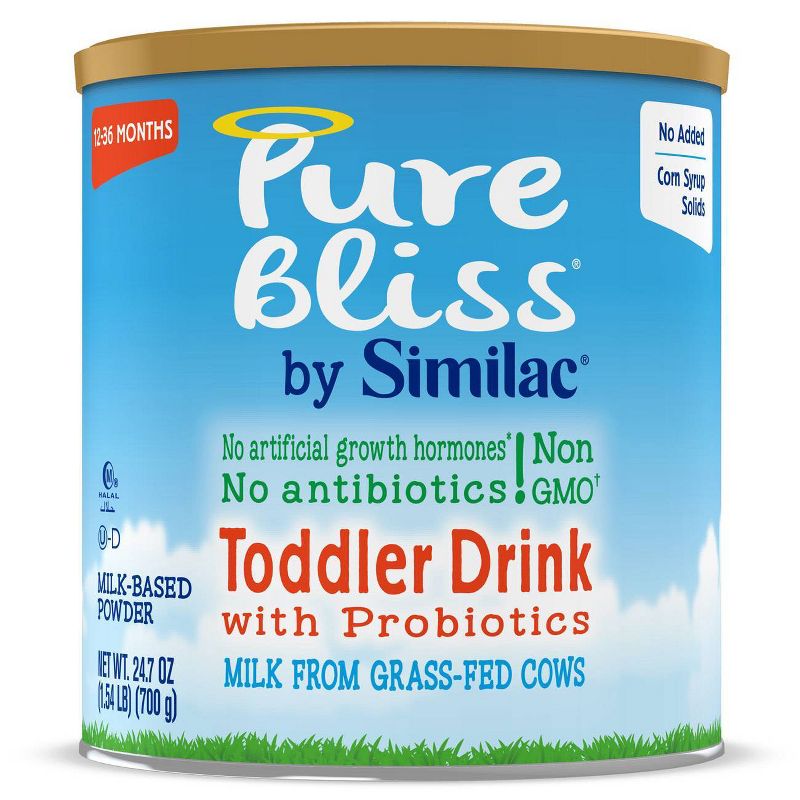 Pure Bliss by Similac Non-GMO Toddler Drink with Probiotics Powder - 24.7oz