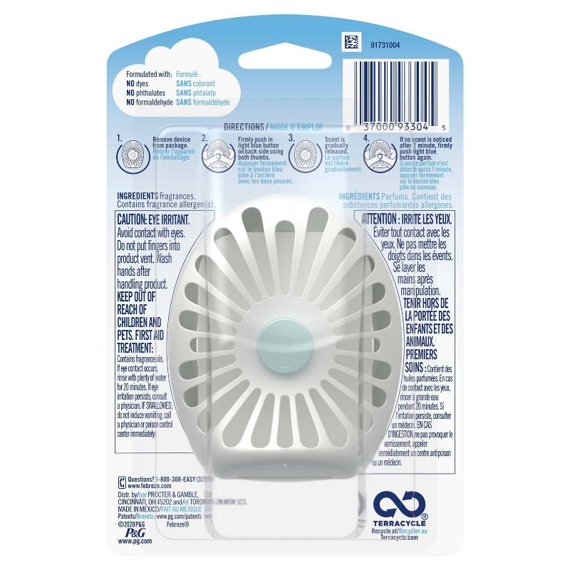 Febreze Small Spaces Pet Odor Eliminator Air Freshener - Fresh - 1ct