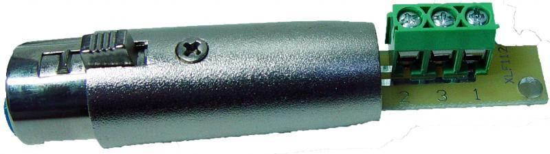 Rolls XLF112 Bare Wire to Female XLR Connector