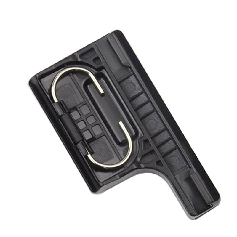 Smooth Surface Plastic Latch Rear Snap Waterproof Housing Case Snap Lock Buckle Replacement for Gopro Hero 4 3+ Housing Skeleton Black