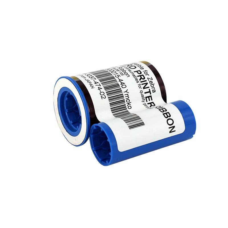 Printer Ribbon 800015-440CN YMCKO Ribbon 200prints/roll for Zebra P330I P430I Card Printer