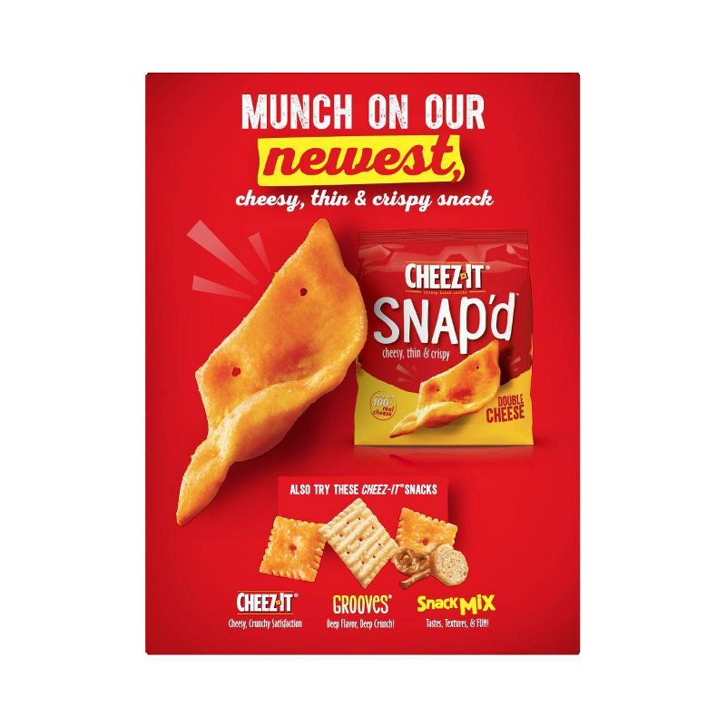 Cheez-It Duoz Sharp Cheddar And Parmesan Baked Snack Crackers 12.4oz