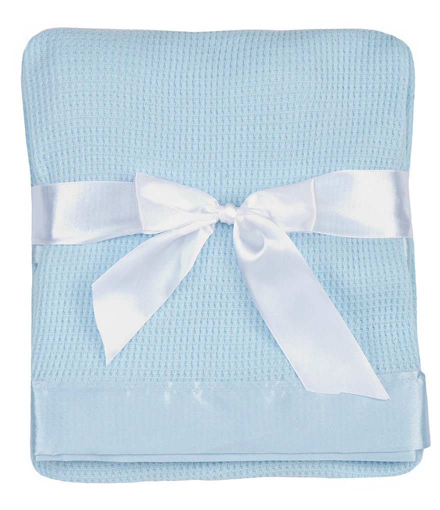 Starting Out Baby Satin-Trim Blanket