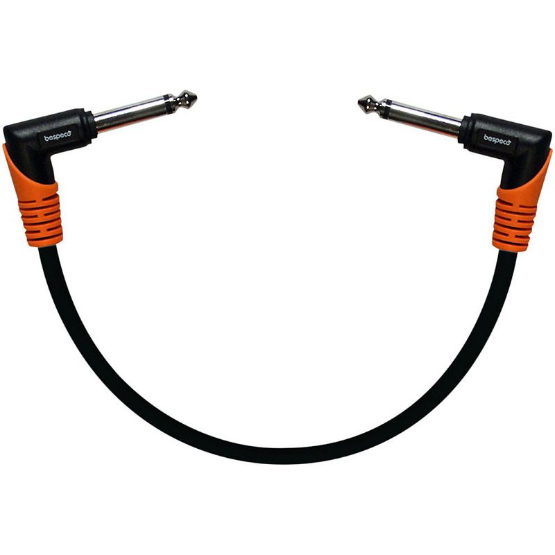 Bespeco SLPP015 6" Silos Series 1/4" Right Angle OFC Instrument/Pedal Cable%3Cbr%3E 6 in.
