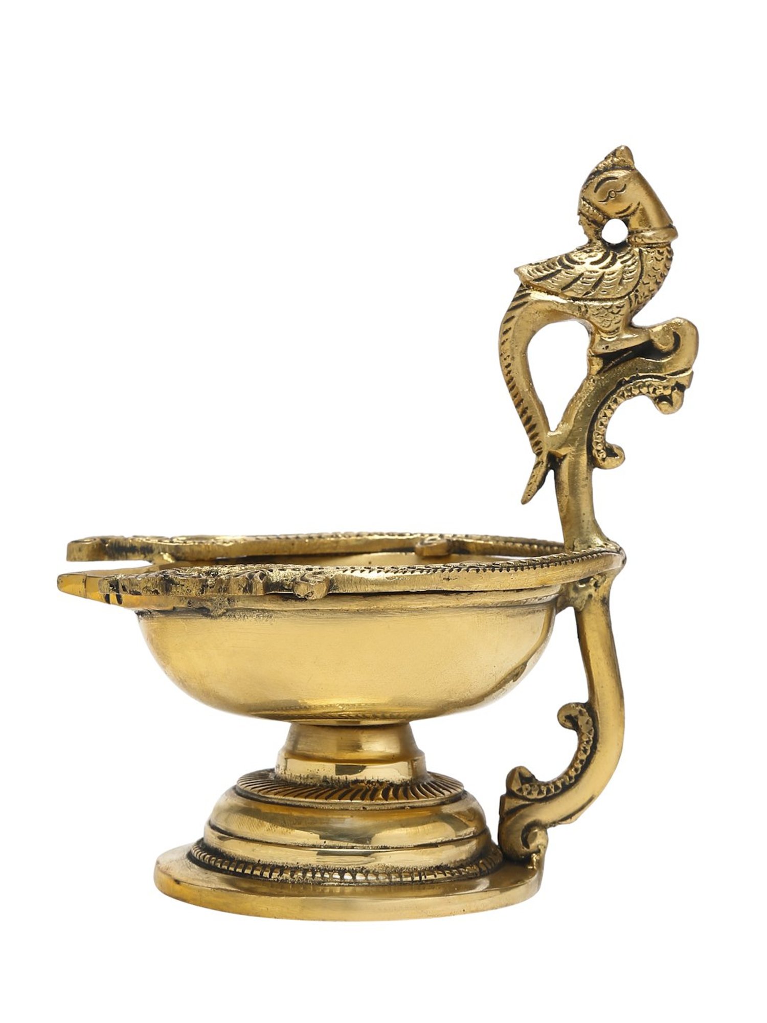 Fabindia Home Mehnoor Bronze Metal Hanging Oil Diya